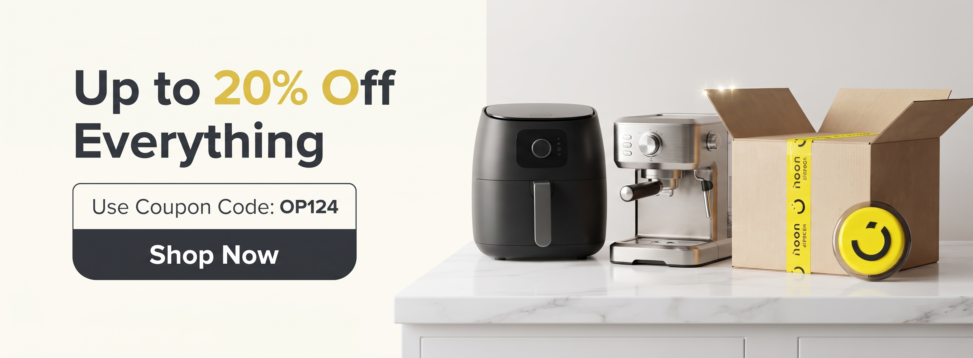 Noon Egypt Coupon Code & Shopping Promo Code Offers Banner