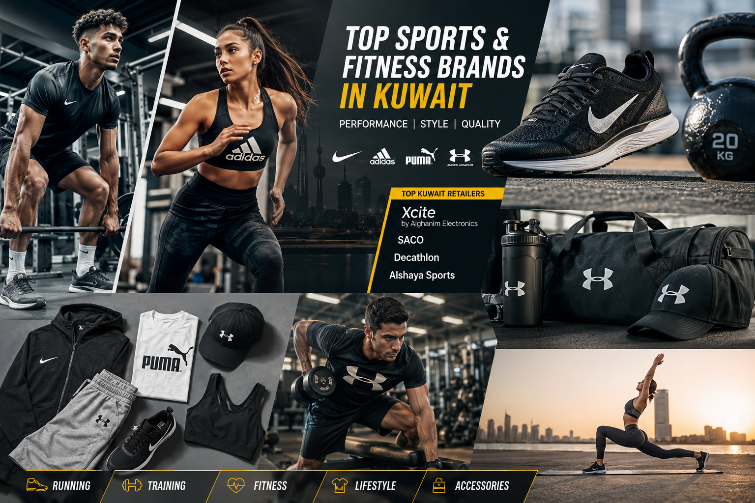 Best Sports & Fitness Deals in Kuwait 2026: Promo Codes from Top Sportswear & Equipment Stores - CouponTen SEO guide