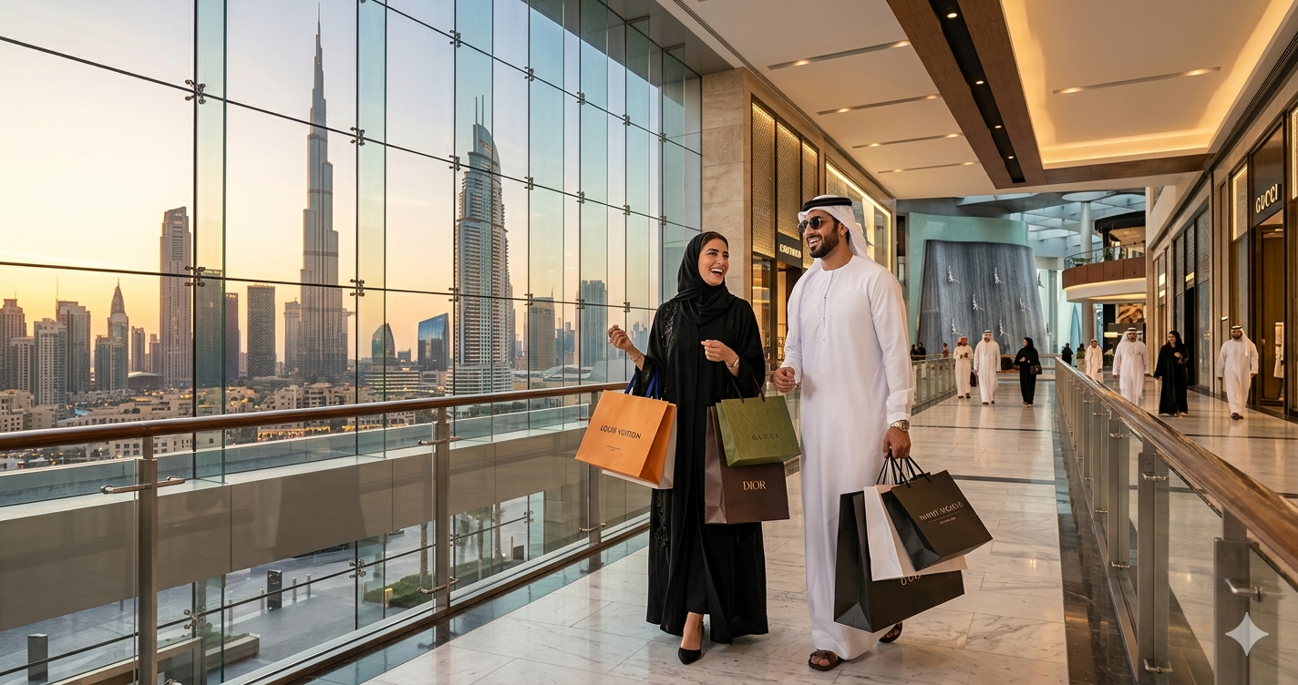 دليل التسوق في الإمارات العربية المتحدة 2026: كل ما تحتاج معرفته عن التسوق في دبي وأبوظبي - دليل كوبون تن
