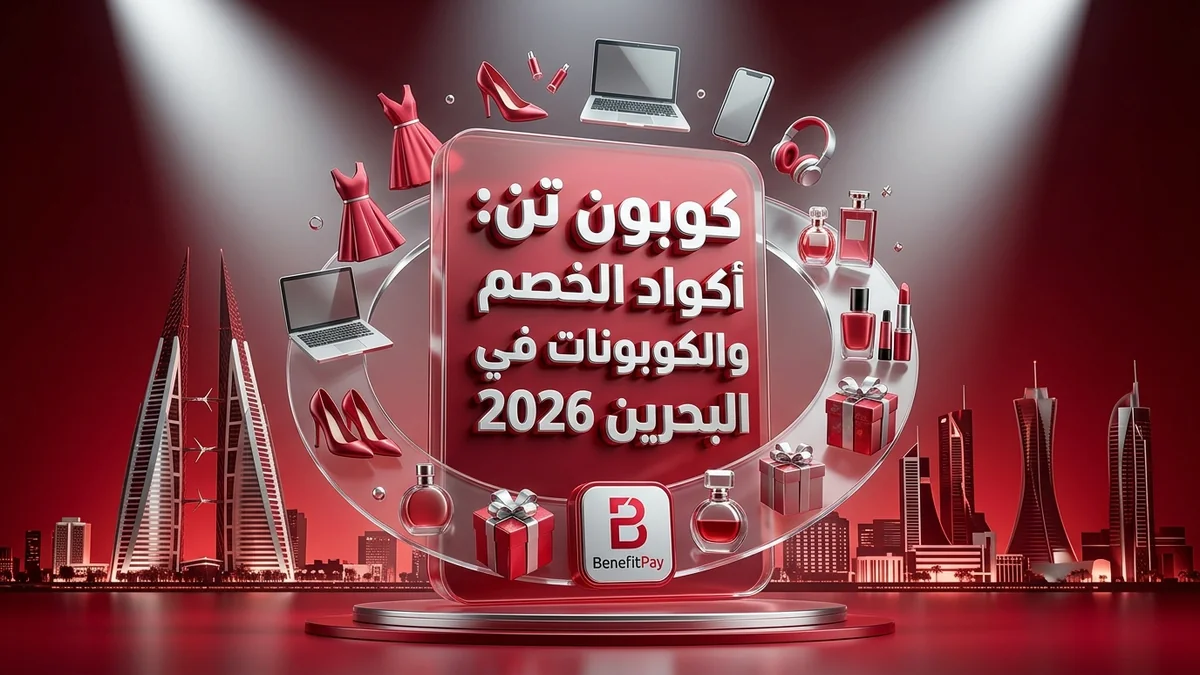 بانر عروض وتخفيضات البحرين باللغة العربية 2026